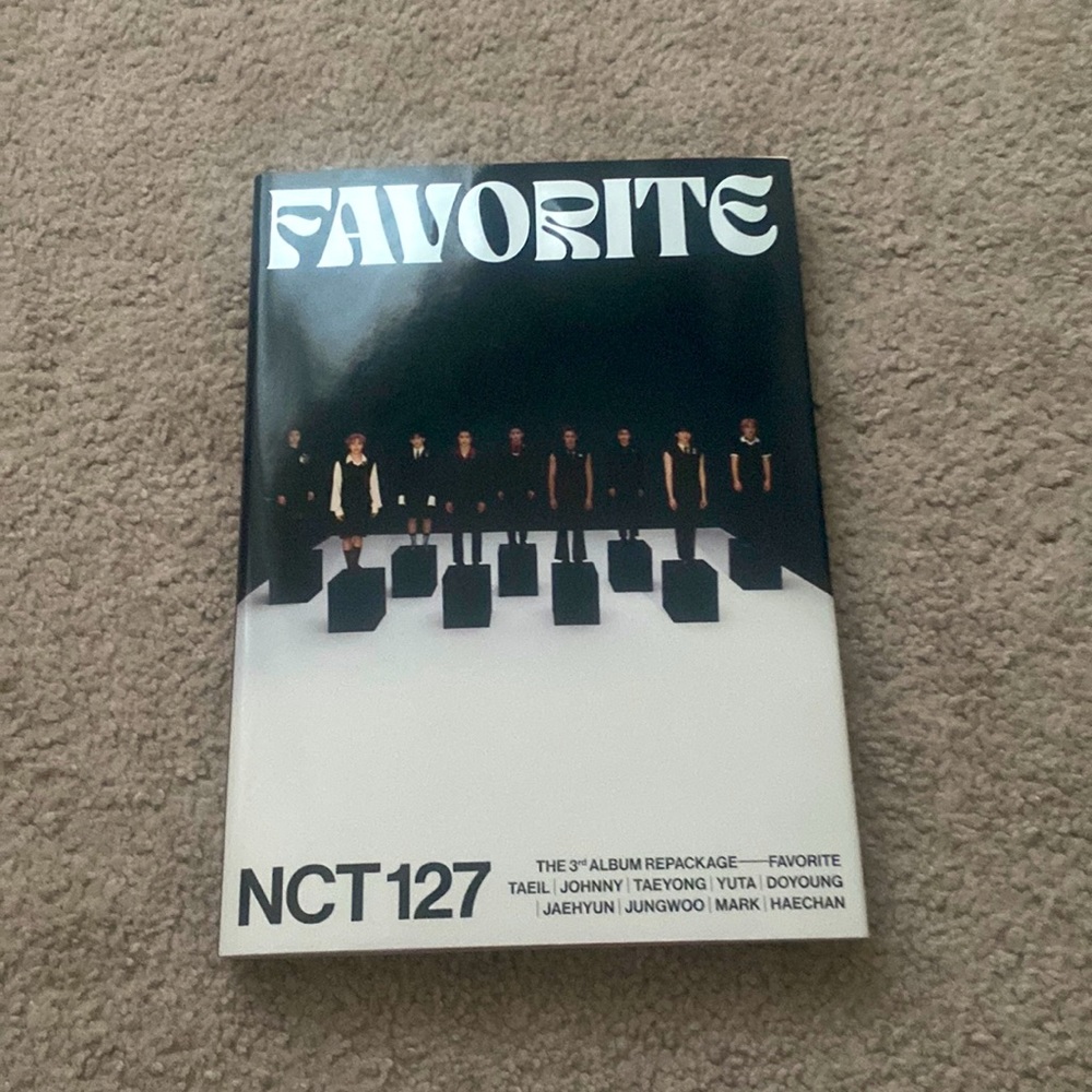 NCT 127 Favorite Kpop album